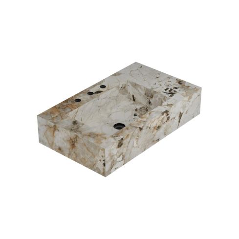 St. Moritz Countertop Or Wall Mounted Wash Basin 800x475x170 Mm Left Hand Bowl