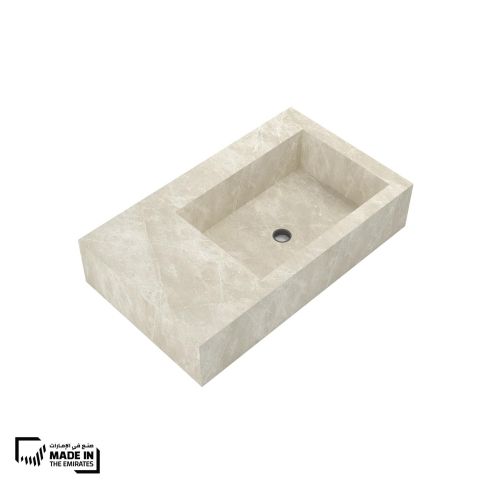St.Moritz Countertop/Wall Mounted Wash Basin Right Hand Bowl
