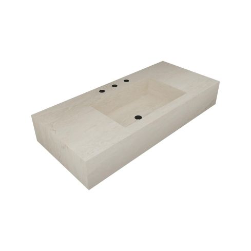 Tignes Countertop Or Wall Mounted Wash Basin Central Bowl