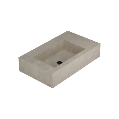 St. Moritz Countertop Or Wall Mounted Wash Basin 800x475x170 Mm Left Hand Bowl