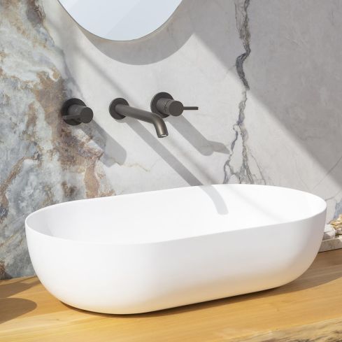 Beach House Oval Countertop Wash Basin
