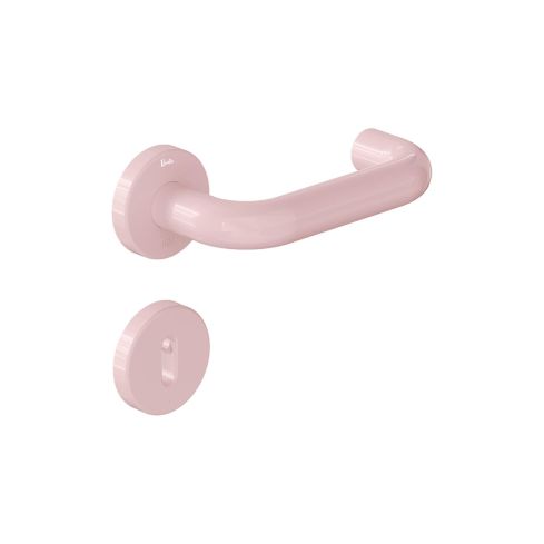 Barbie™ X Lever Handle On Round Rose With Escutcheon