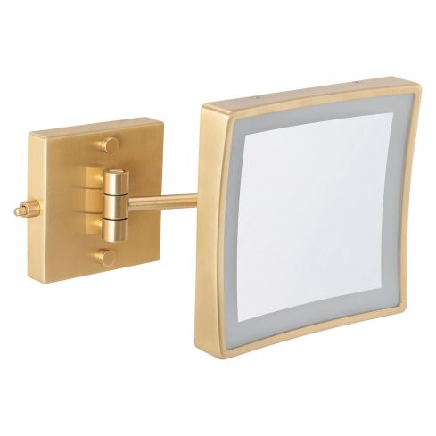 Wall Mounted Single Arm Mirror Mag 3x Cold Light