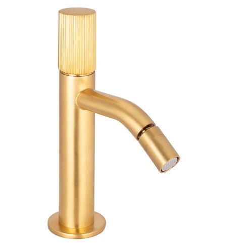 Capsule Mono Bidet Mixer With Push Type Waste And Cannete Handle