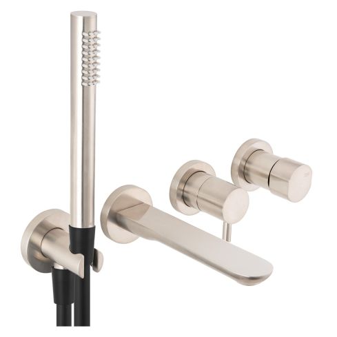 Gio3 Trim Part For Concealed Bath Mixer With Hand Shower