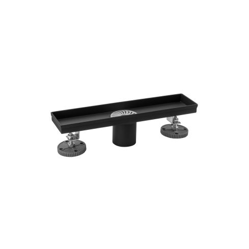 Contract Shower Channel Base Matt Black