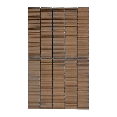 Hokkaido Meto Brick Riga Bronze Mosaic