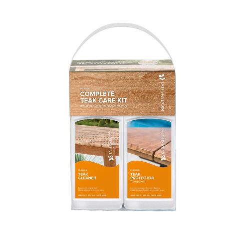 Teak Care Kit 3 In 1 With Cleaner,Protector And Tools