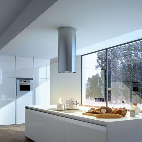 Cylindra Isola Island Cooker Hood
