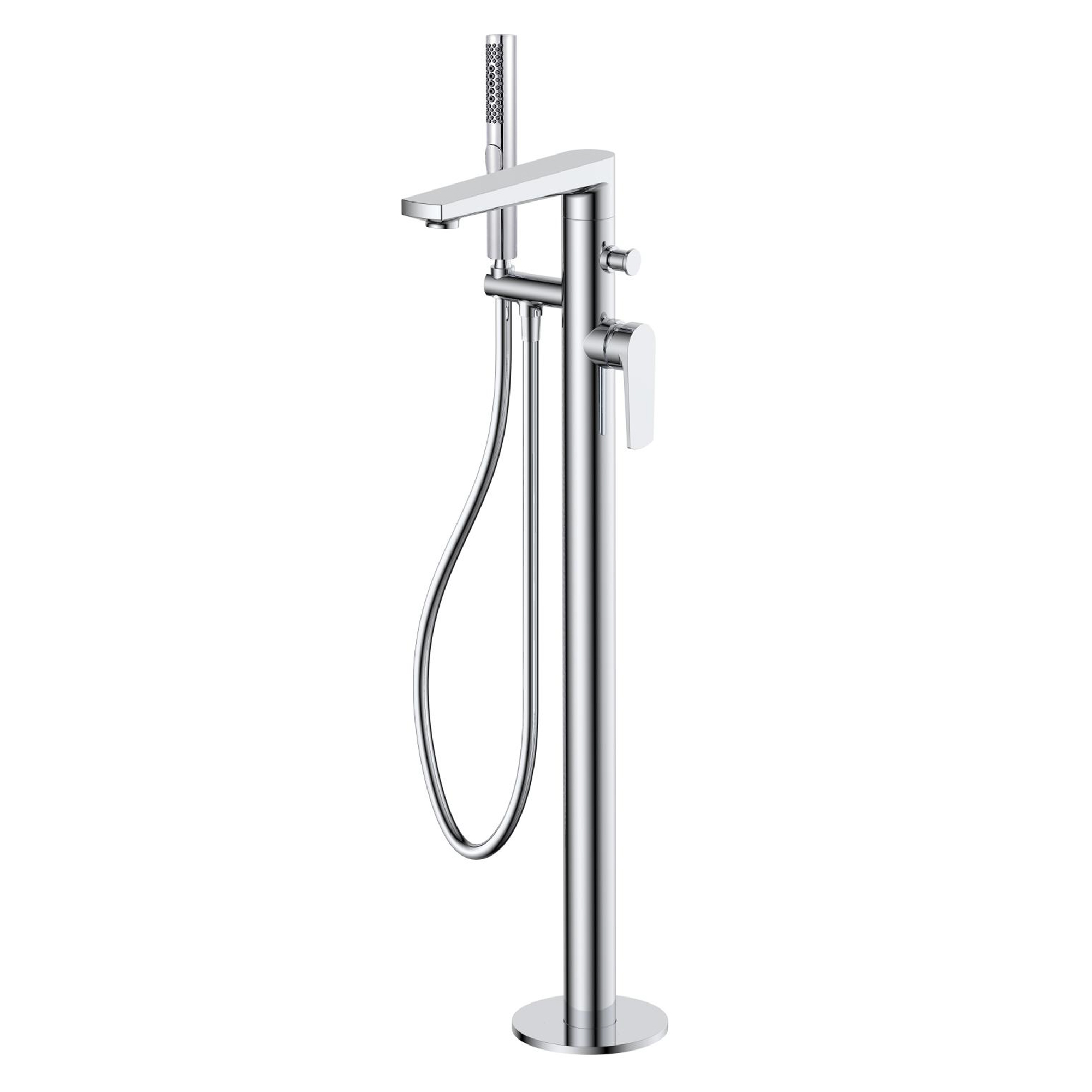 Vitesse Floor Mounted Bath Mixer With Hand Shower Sanipex Group - UAE