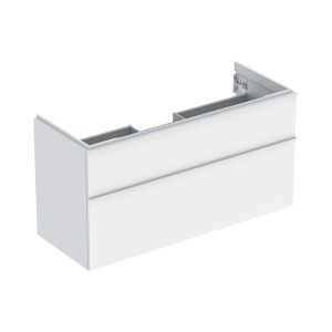 Icon Wall Mounted Double Drawer Vanity Unit