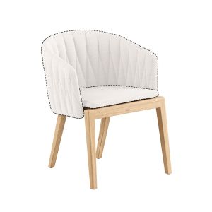 Calypso Outdoor Dining Chair Frame