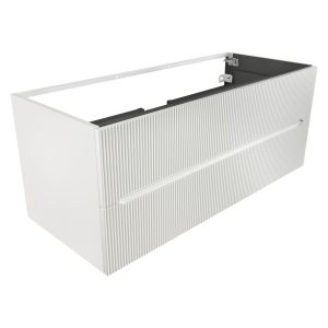 Smyle Wall Mounted Double Drawer Vanity Unit