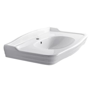 Ethos Wall Mounted 1 Hole Wash Basin