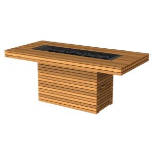 Gin 90 Outdoor Bar Fire Table Surround