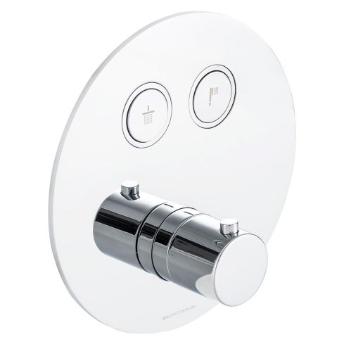 Orology Round 2 Outlet Thermostatic Shower Mixer