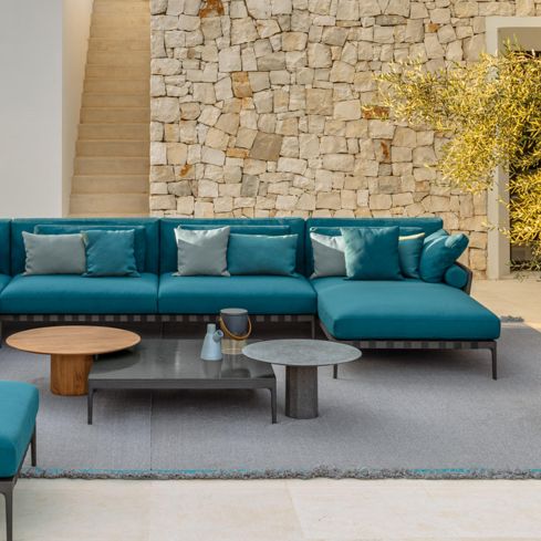 Salinas Icon Outdoor Left Modular Sofa Lounge