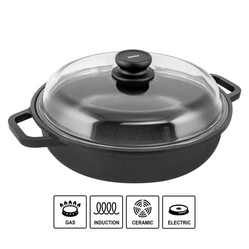 Blackplus Sauce Pan With Lid Dia 320 MM
