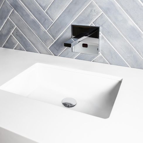 Eco Square Wall Mounted Touchless Tap