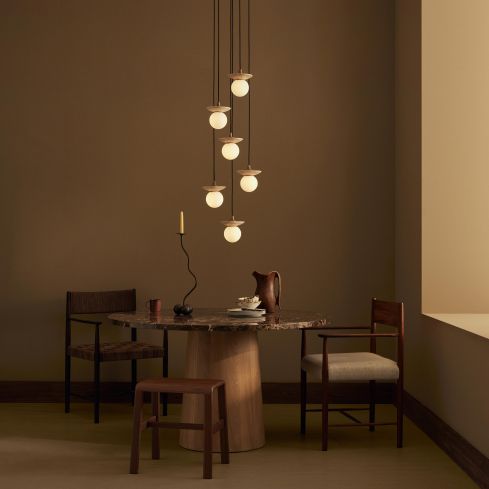 Orbit Indoor 6 Drop Pendant Light