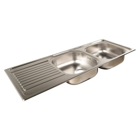 IX304 Double Bowl Inset Sink