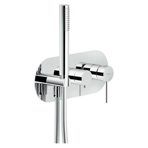 Velis Trim Part For Concealed Shower Mixer With Hand Shower And Diverter