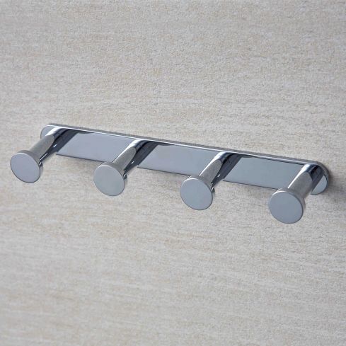 Ovale Quadruple Robe Hook