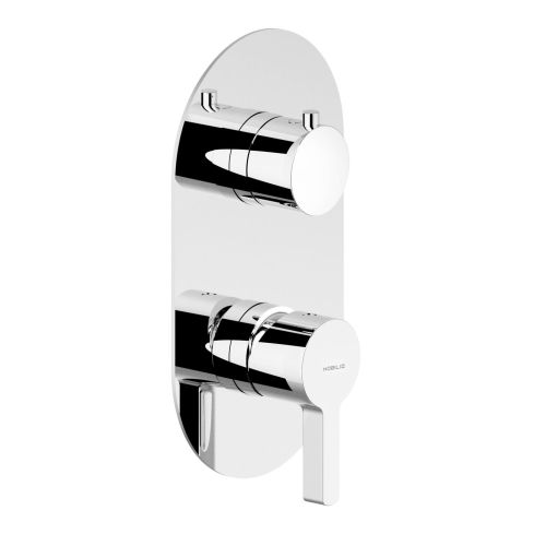 Uno Trim Part For Shower Mixer with 2-3 Way Diverter Chrome