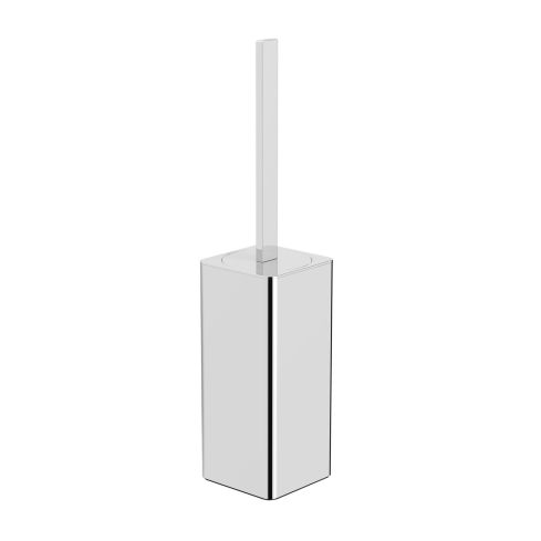 Univeral Square Freestanding/Wall Mounted Toilet Brush And Holder