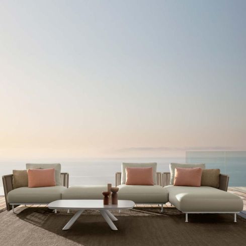 Coral Outdoor Sofa Lounge Left Hand