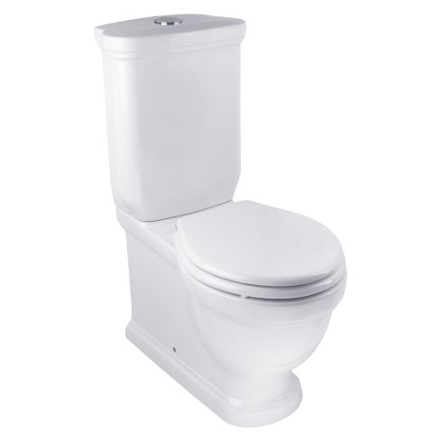 Ethos Close Coupled Wc With Cistern And Seat Cover