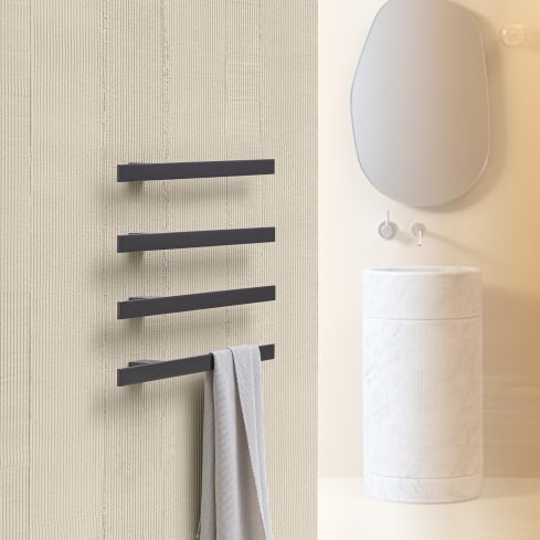 I-Ching External Part Of Electric Heated Towel Rail With Four Elements