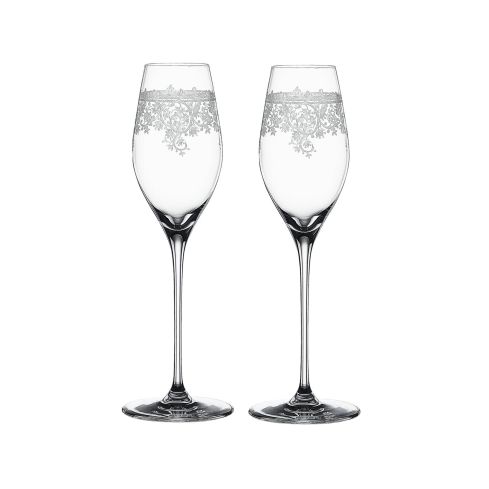 Arabesque Champagne Glass Set 2 Pieces