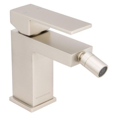 Mezzanine Deck Mounted Mono Bidet Mixer With Pop-Up Waste