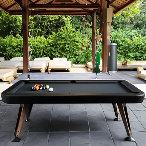 Diagonal Outdoor 7Ft Pool Table