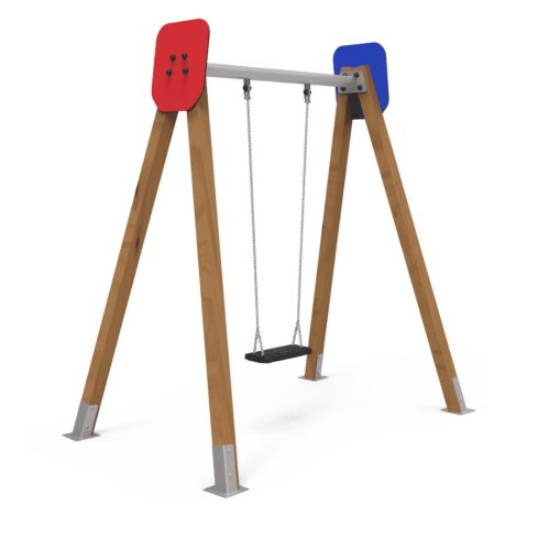 Madera Outdoor Swing With One Flat Seat