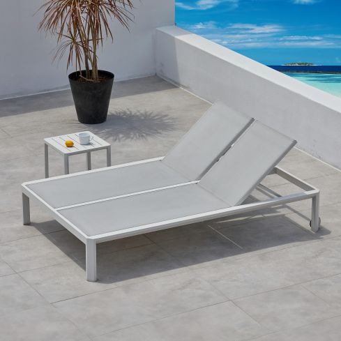 Outdoor Double Sunbed