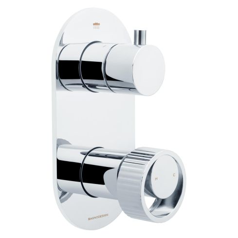 Orology Trim Part For Concealed Shower Mixer With 2 Way Diverter