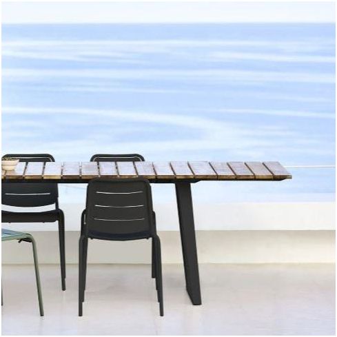 Copenhagen Extendable Dining Table 160X85cm