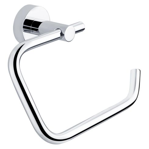 Options round toilet roll holder without cover