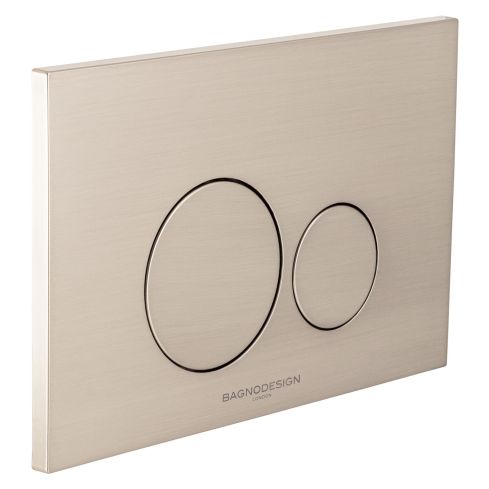 Aquaeco Dual Flush Plate with Round Buttons