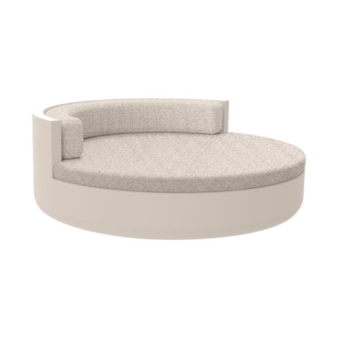 Ulm Outdoor Daybed Basic With Fixed Backrest & Cushion