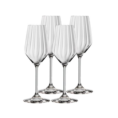 Lifestyle Champagne Glass Set 4 Pieces