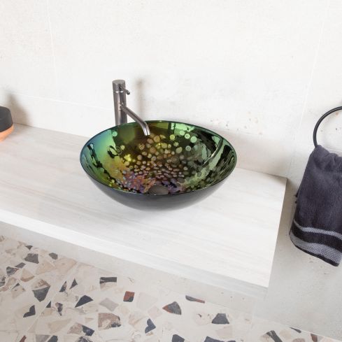Murano Round Countertop Wash Basin