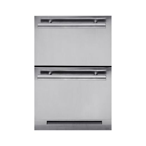 Built-In Outdoor Under Counter Refrigerator With 2 Drawers