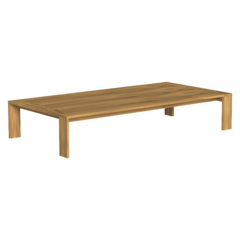 Argo Wood Icon Outdoor Coffee Table
