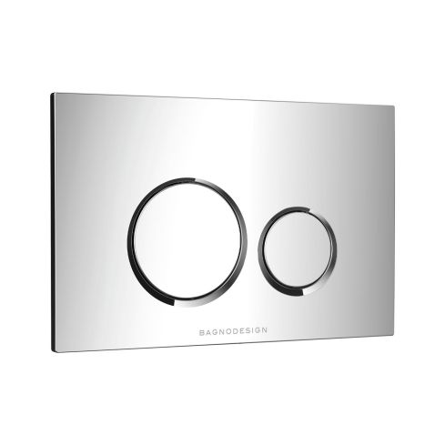 Dual Flush Plate With Round Buttons For Aquaeco And Sigma