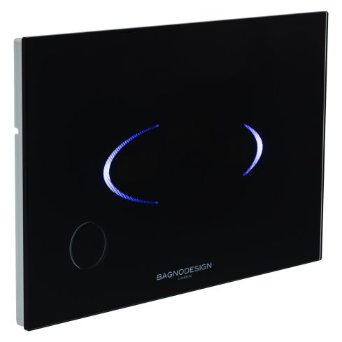 Touchless Dual Flush Plate with Manual Override