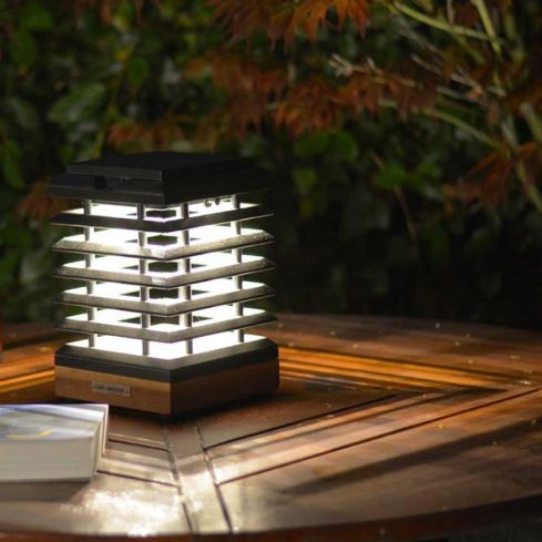 Tekura Outdoor Solar Rechargeable Table Light