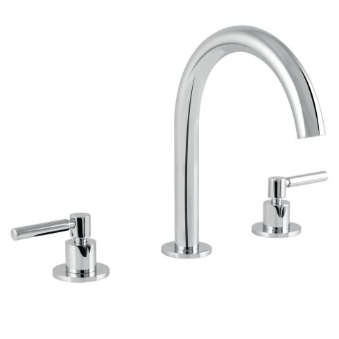 M-Line 3 Hole Deck Mounted Basin Mixer